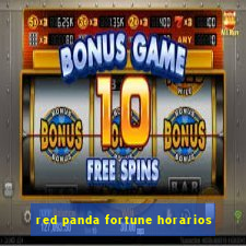 red panda fortune horarios